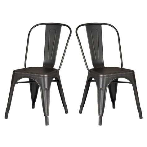 metal box chair|wayfair metal chairs.